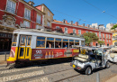 Исторический трамвай в Лиссабоне, Португалия