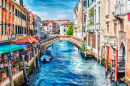 Канал Рио-дей-Гречи в Венеции