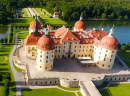 Замок Морицбург в Саксонии, Германия