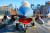 Истребитель F-16 в Нью-Йорке
