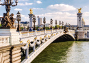 Мост Александра III в Париже, Франция