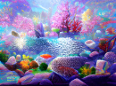 Красочный коралловый риф