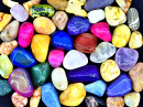 Коллекция цветных камней