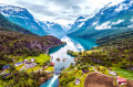 Горный пейзаж, Норвегия