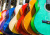 Разноцветные гитары на Гранд-базаре в Стамбуле