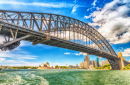 Мост Харбор-Бридж в Сиднее, Австралия