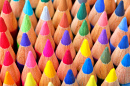 Цветные карандаши макро