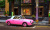 Розовый винтажный автомобиль, Сеул, Южная Корея