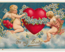 Открытка ко Дню Святого Валентина для моей любви, 1913