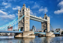 Знаменитый Тауэрский мост в Лондоне, Англия