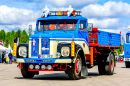 Винтажные грузовики на параде, Эммабода, Швеция