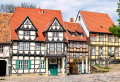 Фахверковые дома в Кведлинбурге, Германия
