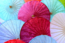 Бумажные зонтики в Чиангмае, Таиланд
