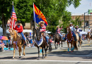 Парад 4 июля в Прескотте, штат Аризона, США