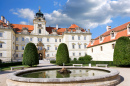 Замок в стиле барокко Валтице, Чешская Республика