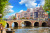 Река Амстел, дома и мост, Амстердам