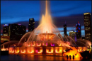 Buckingham Fountain - Chicago - night