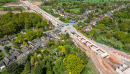 Burton Green HS2 construction