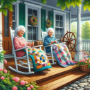 Old Ladies on the Porch