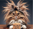 Pre-Coffee Cat