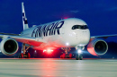 Finnair Airbus A350-900 в Риге, Латвия