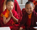Два начинающих монаха, Катманду, Непал