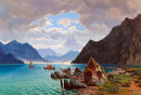 Озеро Лугано, Жан Франсуа Ксавье Роффиан (1859)