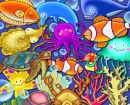 Мультфильм «Подводные морские существа»