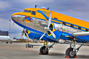 Легендарный американский Douglas DC-3 в Уфе, Россия