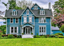 Big Blue House, Брокпорт, Нью-Йорк, США