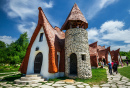 Глиняный замок в Долине фей, Румыния