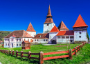 Средневековая укреплённая церковь в Архите, Румыния
