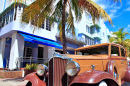 Седан Packard Classic 1932 года в Саут-Бич, Майами