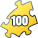 100 кусочков - Спираль